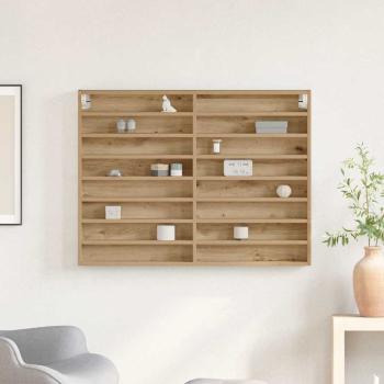 Vitrine Cabinet Artisan Oak 100x8,5x75 cm Ingenieurholz
