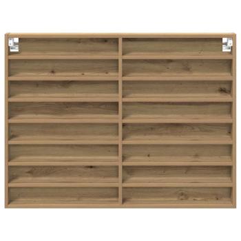 Vitrine Cabinet Artisan Oak 100x8,5x75 cm Ingenieurholz