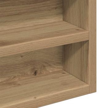 Vitrine Cabinet Artisan Oak 100x8,5x75 cm Ingenieurholz