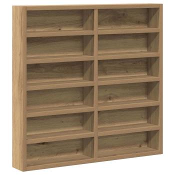 Vitrine Schrank Artisan Eiche 60x8,5x58 cm Holzwerkstoff
