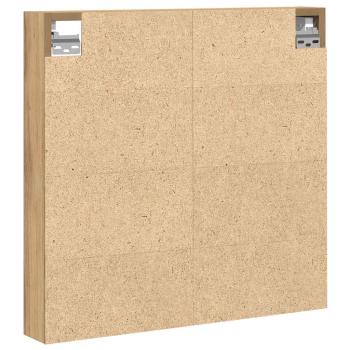 Vitrine Schrank Artisan Eiche 60x8,5x58 cm Holzwerkstoff