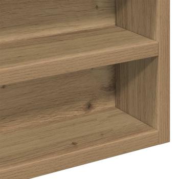 Vitrine Schrank Artisan Eiche 60x8,5x58 cm Holzwerkstoff