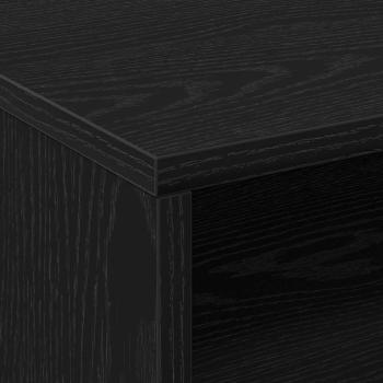 Rollschrank Schwarze Eiche 60x48x81 cm Holzwerkstoff