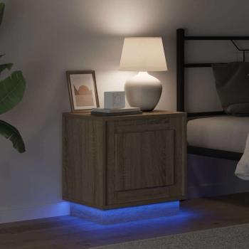 Nachttische Sonoma Eiche Holzwerkstoff 44 x 34,5 x 45 cm Stauraum