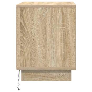 Nachttische Sonoma Eiche Holzwerkstoff 44 x 34,5 x 45 cm Stauraum