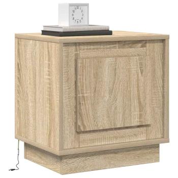 Nachttische 2er Set Sonoma Eiche Holzwerkstoff 44 x 34,5 x 45 cm