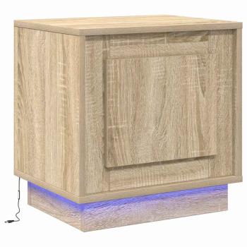 Nachttische 2er Set Sonoma Eiche Holzwerkstoff 44 x 34,5 x 45 cm