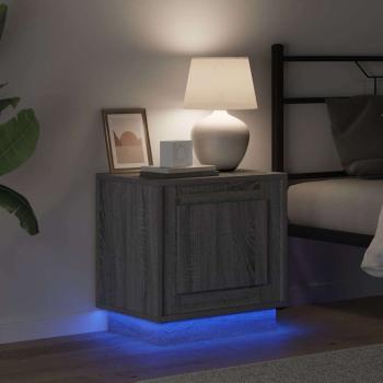 Nachttische Graue Sonoma Holzwerkstoff 44 x 34,5 x 45 cm