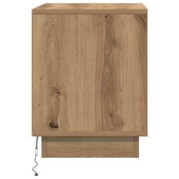 Nachttische Artisan Eiche Holzwerkstoff 44 x 34,5 x 45 cm