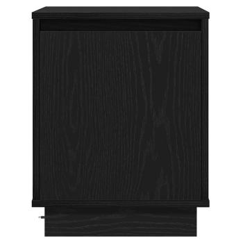 Nachttische Schwarze Eiche Werkstoffholz 39 x 34,5 x 50 cm