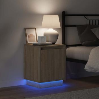 Nachttische Sonoma-Eiche Holzwerkstoff 39 x 34,5 x 50 cm