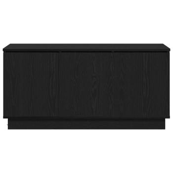 TV-Schrank Schwarz 100x38x49 cm Holzwerkstoff