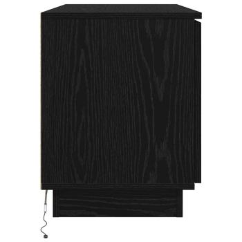 TV-Schrank Schwarz 100x38x49 cm Holzwerkstoff