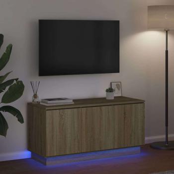 TV-Schränk 100 x 38 x 49 cm Sonoma-Eiche Holzwerkstoff