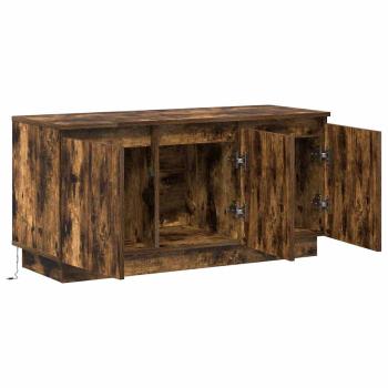 TV-Schrank Geräucherte Eiche 100x38x49 cm Holzwerkstoff