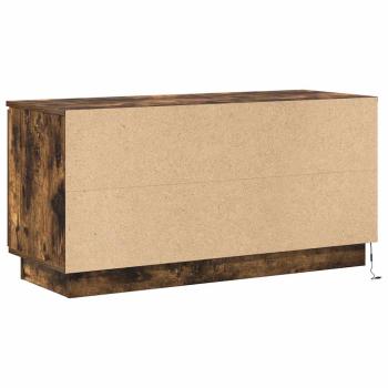 TV-Schrank Geräucherte Eiche 100x38x49 cm Holzwerkstoff
