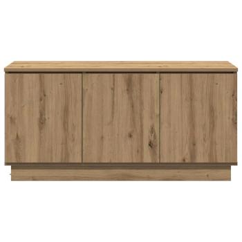 TV-Schrank Massivholz Eiche 100x38x49 cm Holzwerkstoff
