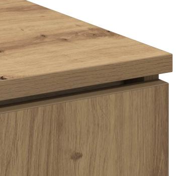 TV-Schrank Massivholz Eiche 100x38x49 cm Holzwerkstoff