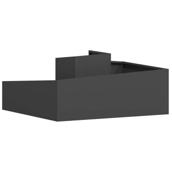 Töpfe & Pflanzkübel Schwarz Metall Groß Dekorative Details