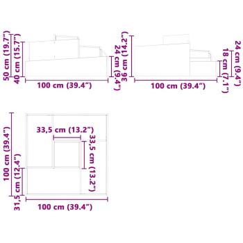 Töpfe & Pflanzenkübel Anthrazit Kunststoff Groß Metallpflanzer
