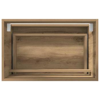 2-teiliges Badezimmermöbel Set Artisan Oak Holzwerkstoff