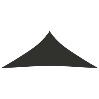 Sonnensegel Oxford-Gewebe Dreieckig 5x7x7 m Anthrazit