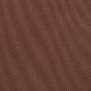 Sonnensegel Oxford-Gewebe Dreieckig 3x4x5 m Terracotta-Rot