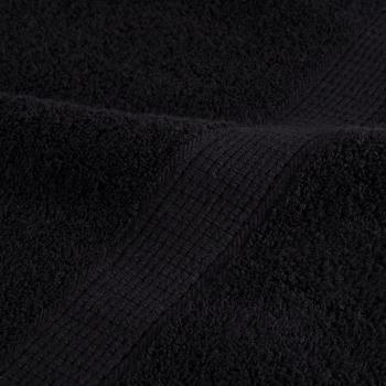 Premium-Handtücher SOLUND 2 Stk. Schwarz 50x100 cm 600 g/m²