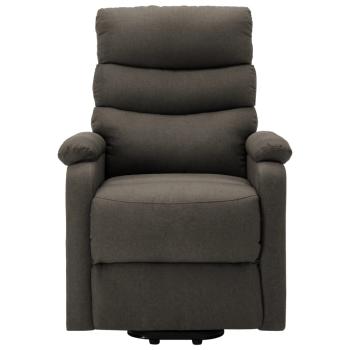 Aufstehsessel Taupe Stoff