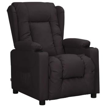 ARDEBO.de - Relaxsessel Schwarz Kunstleder