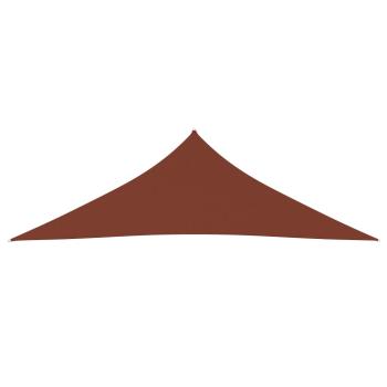 Sonnensegel Oxford-Gewebe Dreieckig 3x3x4,24 m Terrakotta-Rot