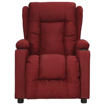 ARDEBO.de - Relaxsessel Weinrot Stoff