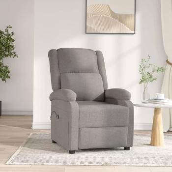 ARDEBO.de - Relaxsessel Elektrisch Taupe Stoff