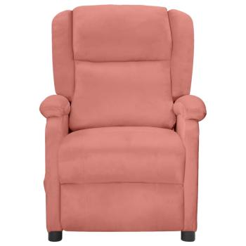 Relaxsessel Elektrisch Rosa Samt