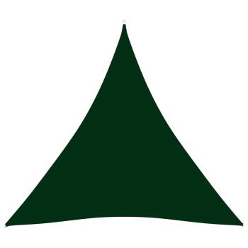 Sonnensegel Oxford-Gewebe Dreieckig 3,6x3,6x3,6 m Dunkelgrün