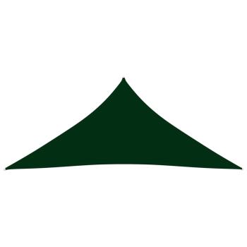 Sonnensegel Oxford-Gewebe Dreieckig 3,6x3,6x3,6 m Dunkelgrün