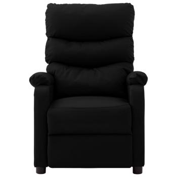 Massagesessel Elektrisch Schwarz Kunstleder