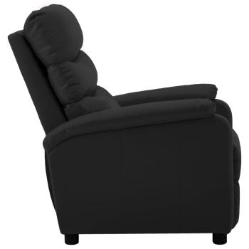 Relaxsessel Schwarz Kunstleder