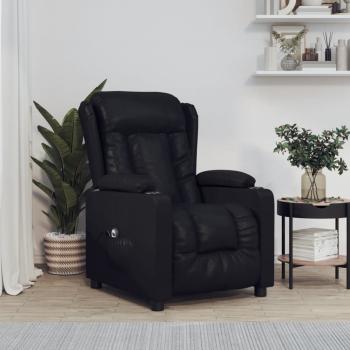 ARDEBO.de - Relaxsessel Elektrisch Schwarz Kunstleder