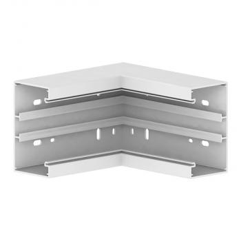 ARDEBO.de GGK 12722 Inneneck BR, 60x110/80mm, PVC, Gehrungsformteil, weiß