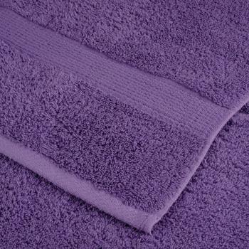 Premium-Gästetücher SOLUND 4 Stk. Lila 30x50 cm 600 g/m²
