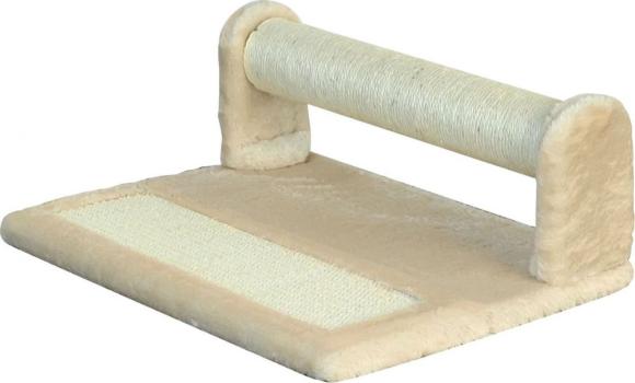 ARDEBO.de Quapas Cat Scratching Cylinder Board Beige