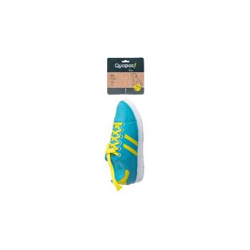 ARDEBO.de Quapas Dog Toy Fun Latex Women Shoe Blue