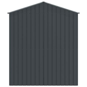 Voliere mit Erweiterung Anthrazit 210x640x247 cm Stahl