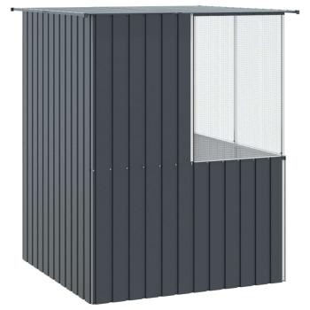 Vogelkäfig Anthrazit 215x78x200 cm Verzinkter Stahl