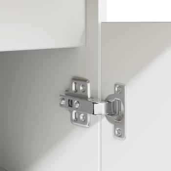 Schreibtisch Weiß 140x49x76 cm Holzwerkstoff