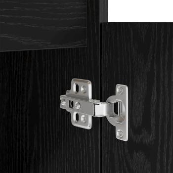Schreibtisch Schwarz Eiche 140x49x76 cm Holzwerkstoff