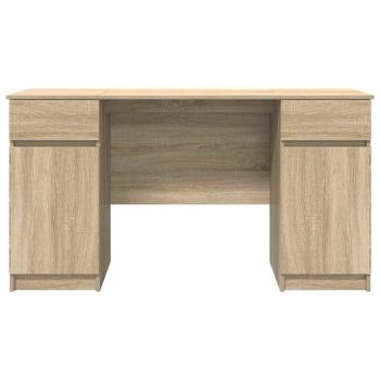 Schreibtisch Sonoma-Eiche 140 x 49 x 76 cm Holzwerkstoff