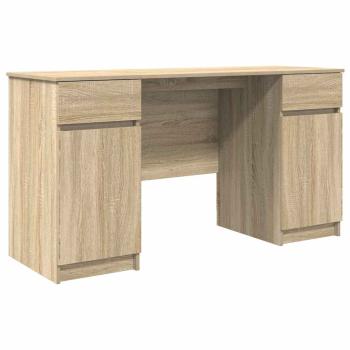 Schreibtisch Sonoma-Eiche 140 x 49 x 76 cm Holzwerkstoff