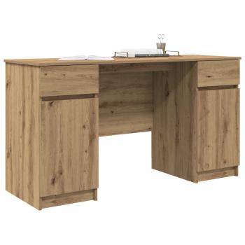 Schreibtisch Artisan-Eiche Holzwerkstoff 140 x 49 x 76 cm